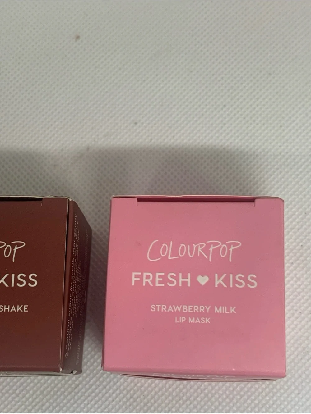 ColourPop Fresh Kiss – Chocolate Milkshake Lip Scrub & Strawberry Milk Lip Mask